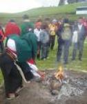 Kapak Raymi vive en Navidad con el fuego indígena ecuatoriano 